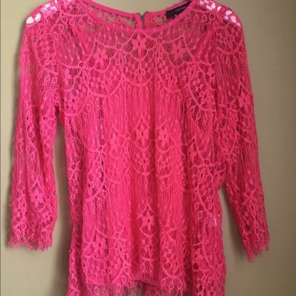 Candy Couture Tops - 🔥3 for $15🔥 2 in 1 Lace Top with attached adjustable Cami